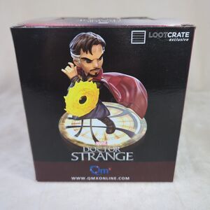 Doctor Strange Q Fig Action Figure on Stand 2016 Marvel Loot Crate Exclusive Qmx